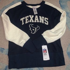 Teen dark blue Houston Texans pullover sweater🏈